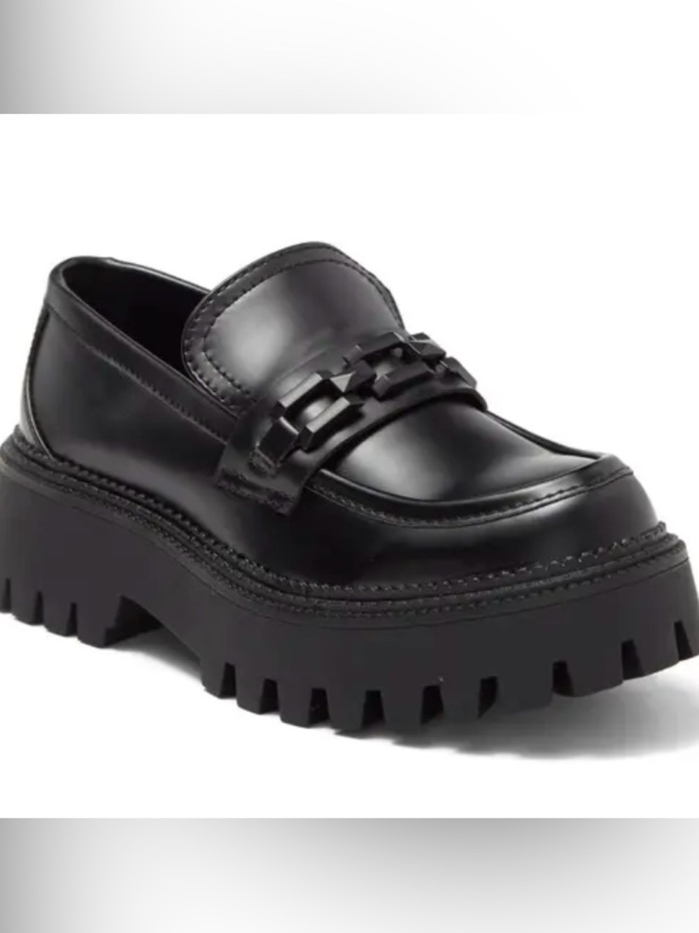Steve Madden Barris Lug sole Loafer-Size 6